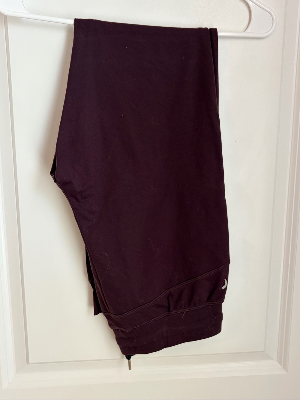NWOT ZYIA Women's Dark Purple Jogger Track Pants